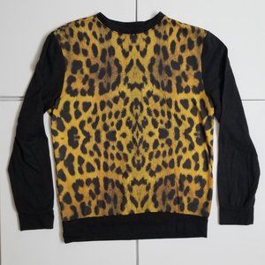 Leopard Long Sleeve Carbon Medium